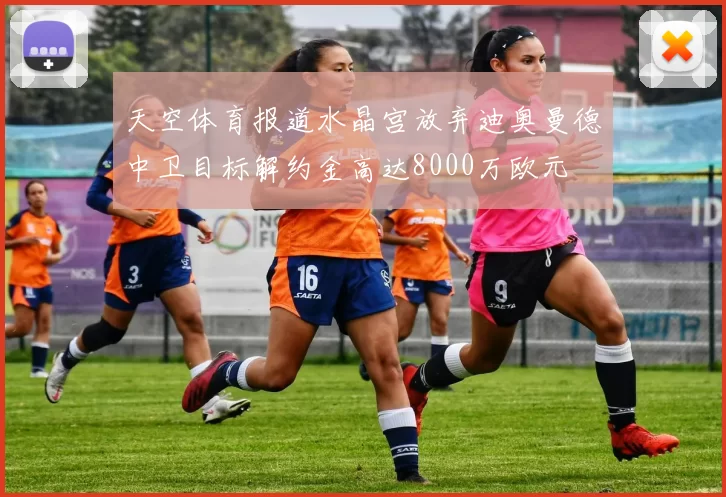 天空体育报道水晶宫放弃迪奥曼德中卫目标解约金高达8000万欧元
